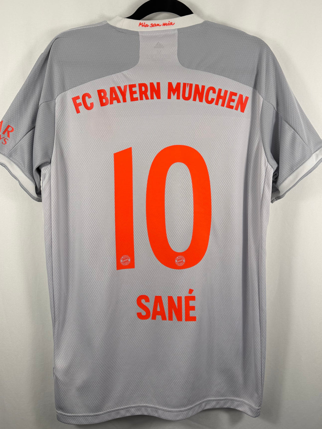 Bayern München Auswärtstrikot 2020/21 Sane #10 - 9/10 - Größe M