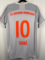 Bayern München Auswärtstrikot 2020/21 Sane #10 - 9/10 - Größe M