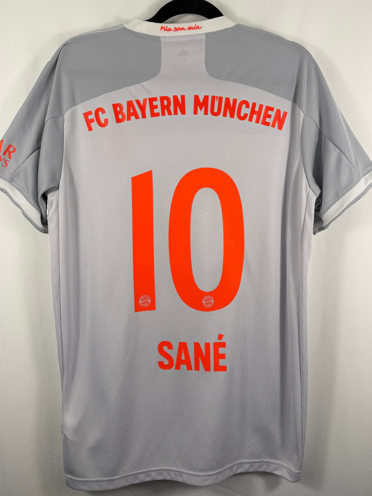 Bayern München Auswärtstrikot 2020/21 Sane #10 - 9/10 - Größe M